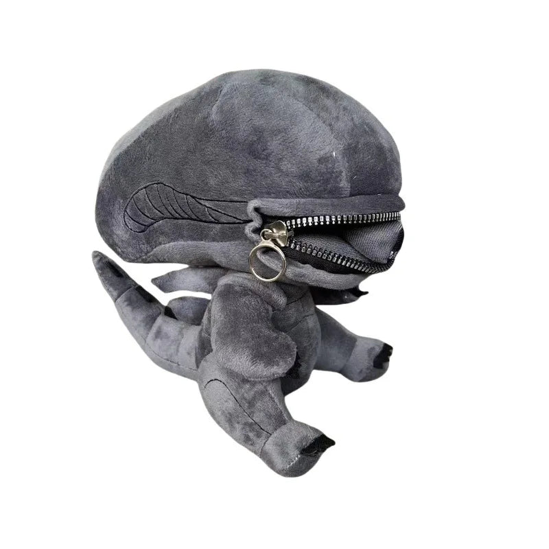 Alien ：Romulus Human Xenomorph Hybrid Shaped Zipper Mouth Animal Plush Doll Pillows Stuffed Toys Cartoon Decor Trendy Toy