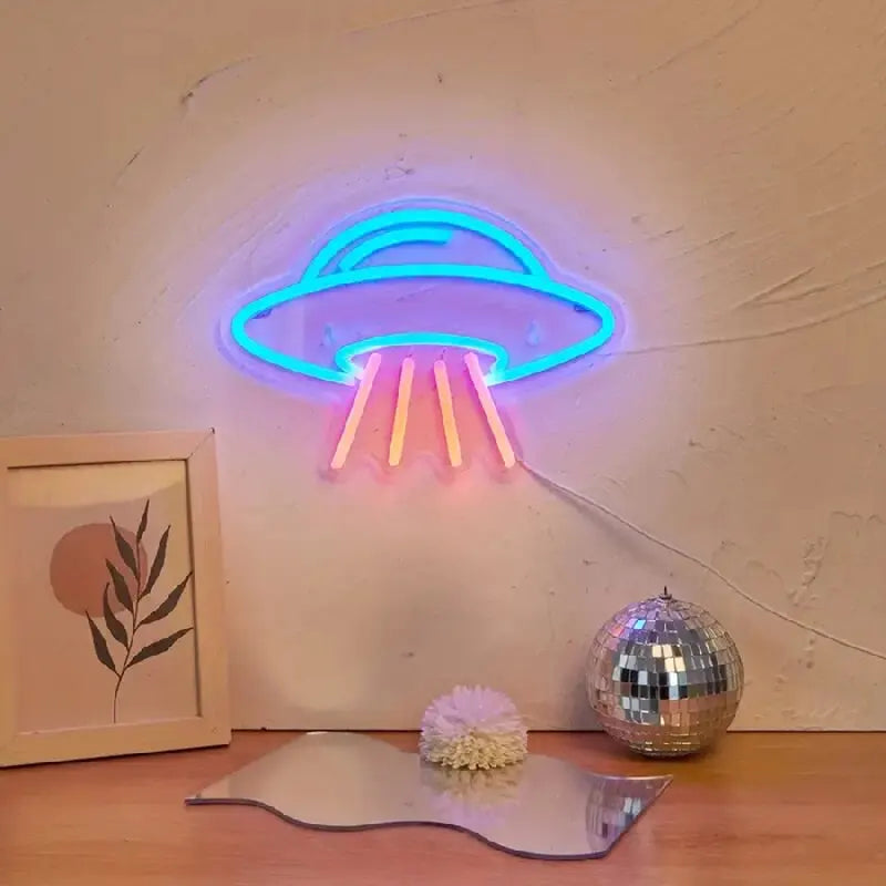Alien Neon Signs for Wall Decor,Game Room Decor,Hip Hop Party LED Sign For Teen Room,for Man Cave,Game Room,Beer Bar Pub,Gift