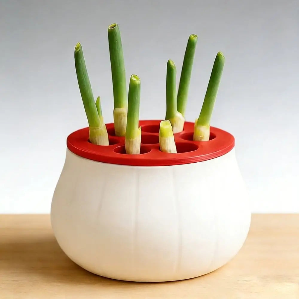 Space-Saving Design Green Onion Planter Easy Assembly Vertical Hydroponic Farming Container Multi-color Decorative