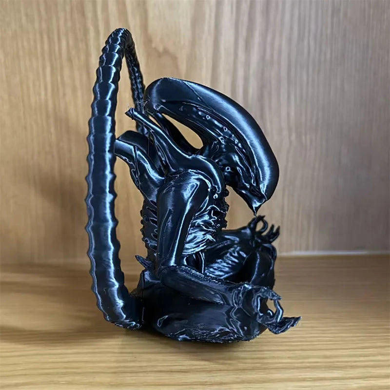 New Alien Ornament In Meditation Suitable For Collection Create Personalized Atmosphere Space Home Decoration Tabletop Ornaments
