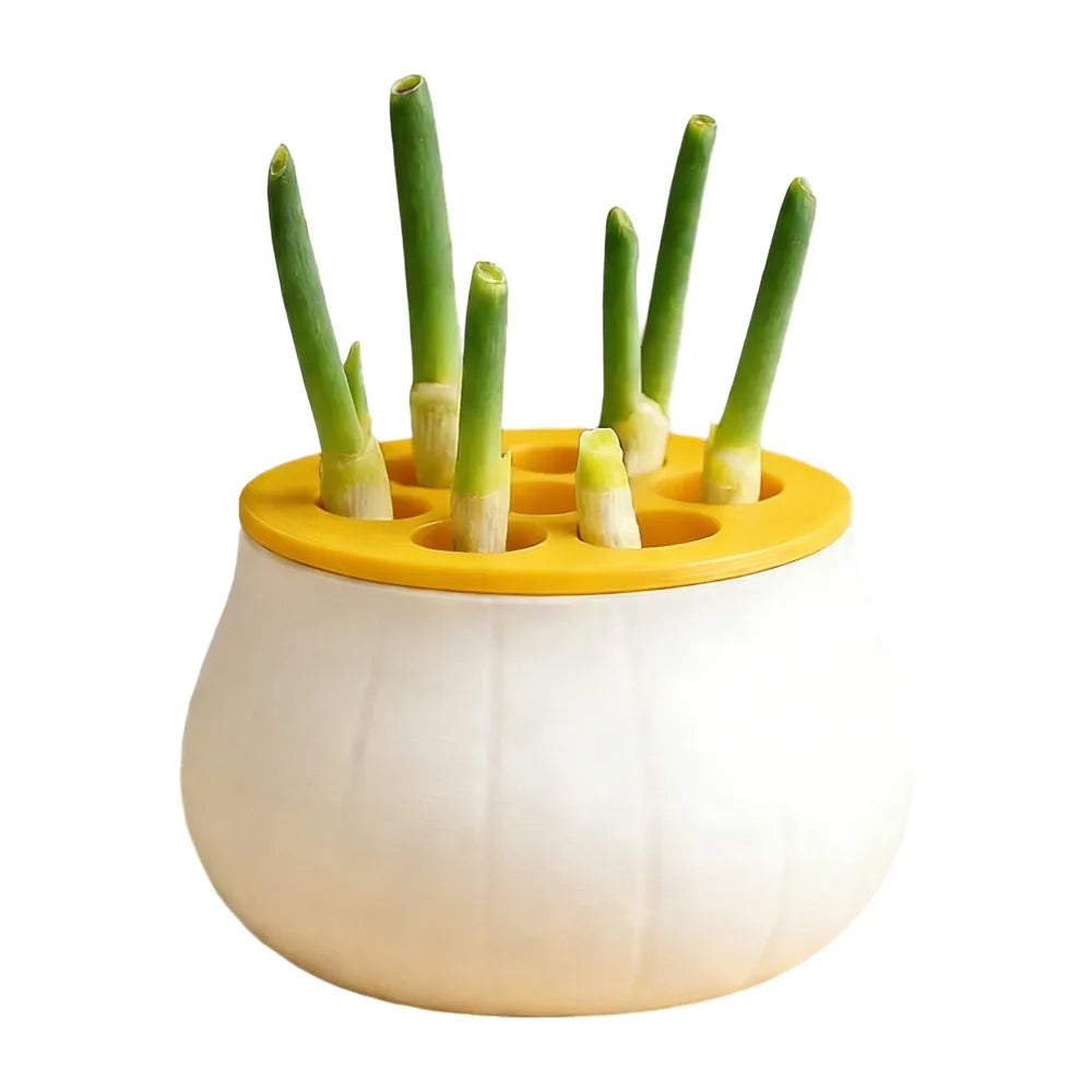Space-Saving Design Green Onion Planter Easy Assembly Vertical Hydroponic Farming Container Multi-color Decorative