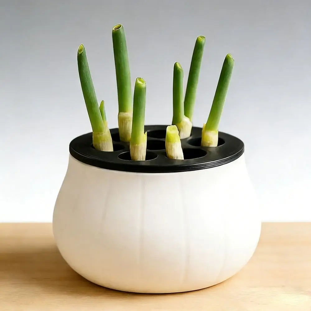 Space-Saving Design Green Onion Planter Easy Assembly Vertical Hydroponic Farming Container Multi-color Decorative