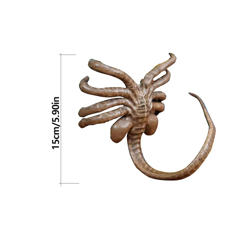Alien Phone Holder, Creative Decorative Phone Holder Ornament Science Fiction Thriller Movie Facehugger Phone Holder Halloween