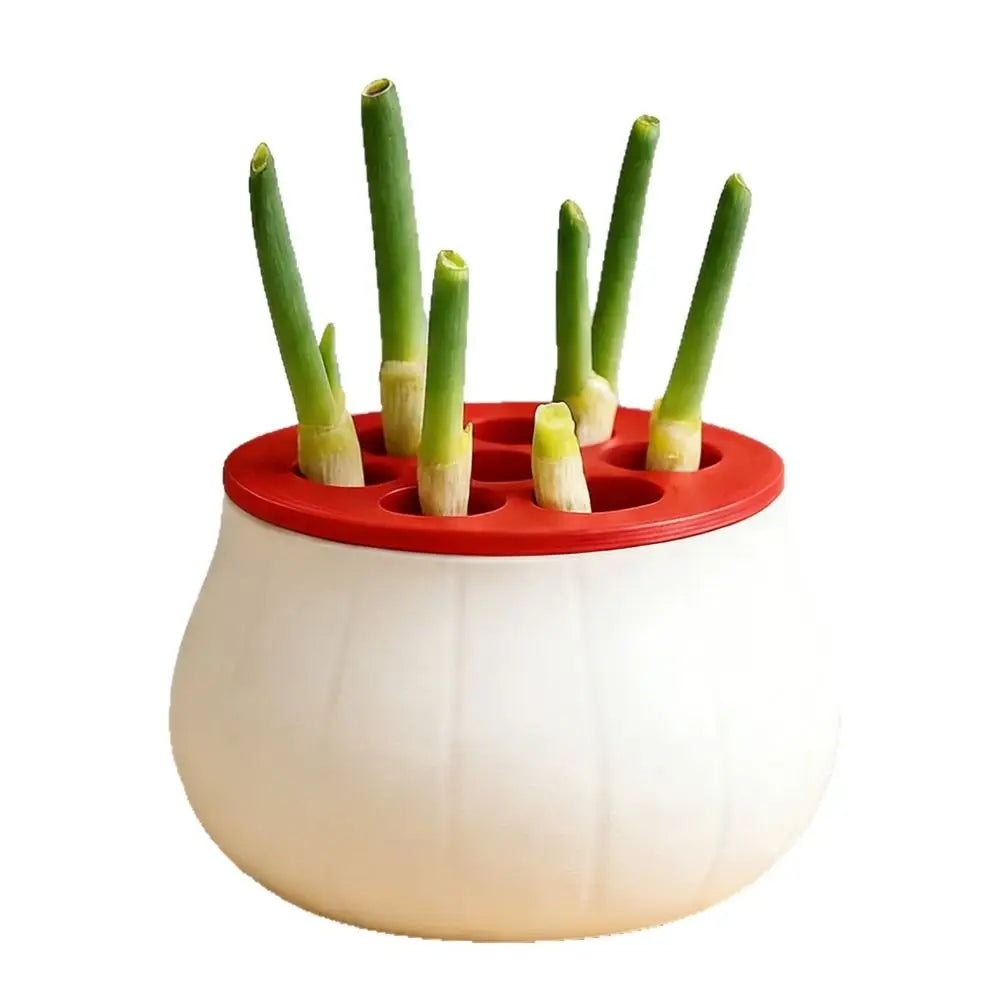 Space-Saving Design Green Onion Planter Easy Assembly Vertical Hydroponic Farming Container Multi-color Decorative