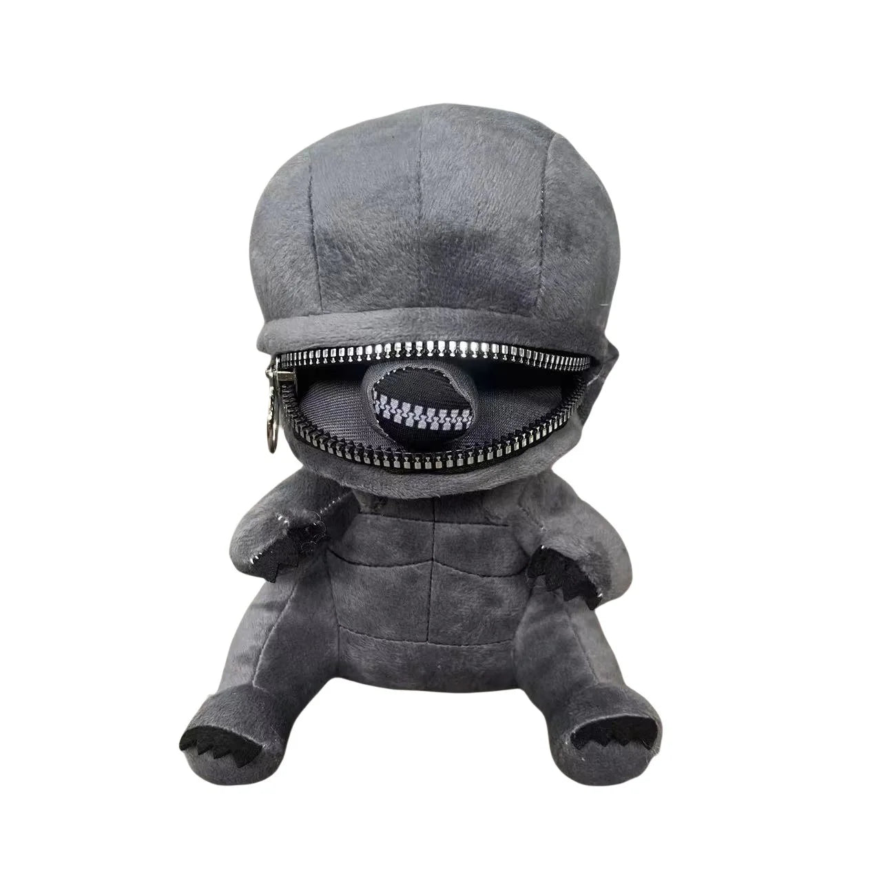 Alien ：Romulus Human Xenomorph Hybrid Shaped Zipper Mouth Animal Plush Doll Pillows Stuffed Toys Cartoon Decor Trendy Toy