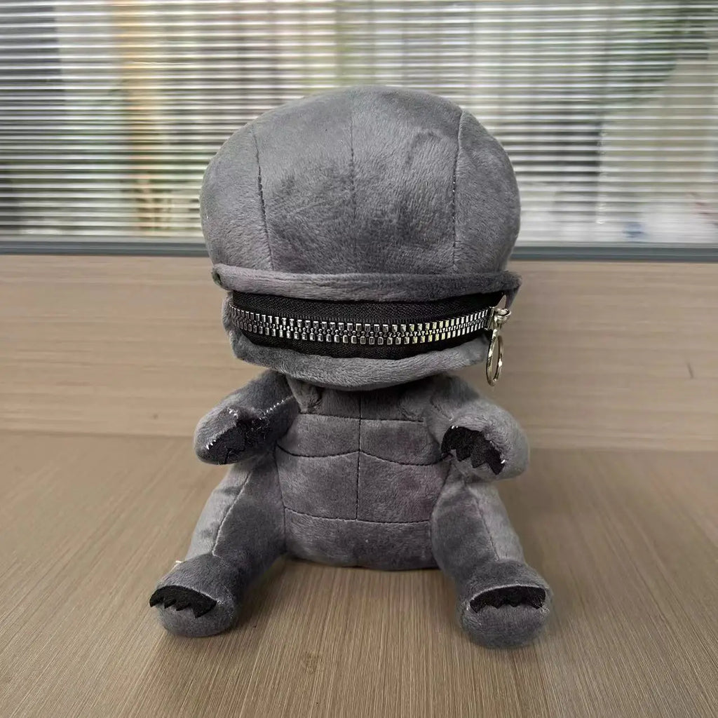 Alien ：Romulus Human Xenomorph Hybrid Shaped Zipper Mouth Animal Plush Doll Pillows Stuffed Toys Cartoon Decor Trendy Toy