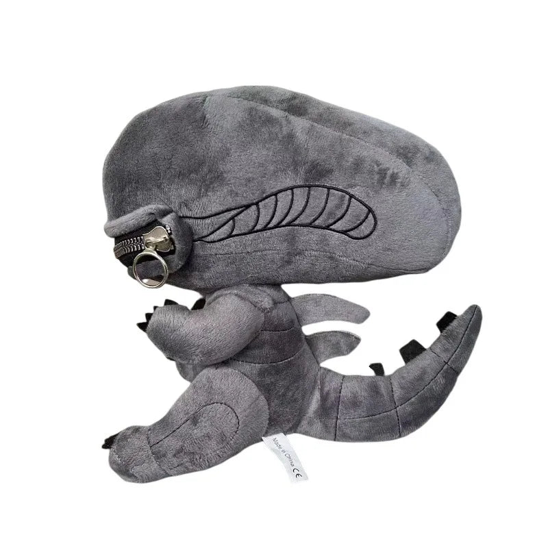 Alien ：Romulus Human Xenomorph Hybrid Shaped Zipper Mouth Animal Plush Doll Pillows Stuffed Toys Cartoon Decor Trendy Toy