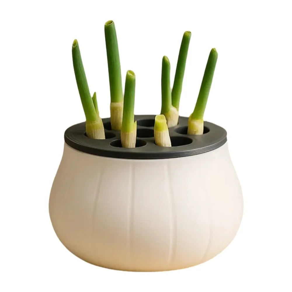 Space-Saving Design Green Onion Planter Easy Assembly Vertical Hydroponic Farming Container Multi-color Decorative