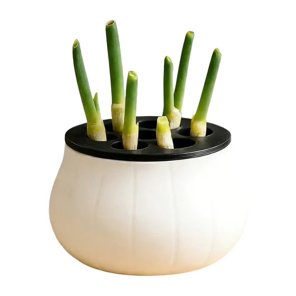 Space-Saving Design Green Onion Planter Easy Assembly Vertical Hydroponic Farming Container Multi-color Decorative
