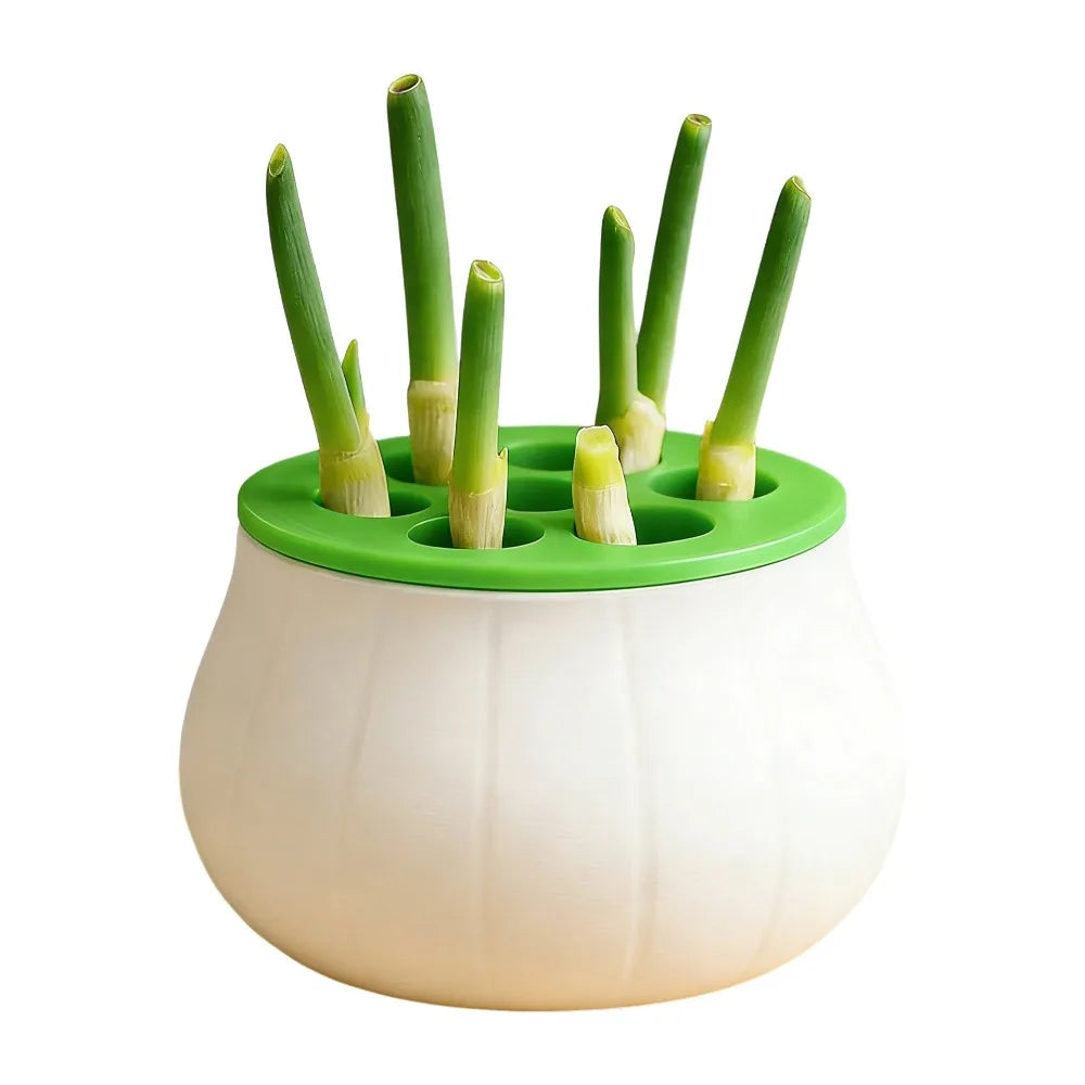 Space-Saving Design Green Onion Planter Easy Assembly Vertical Hydroponic Farming Container Multi-color Decorative