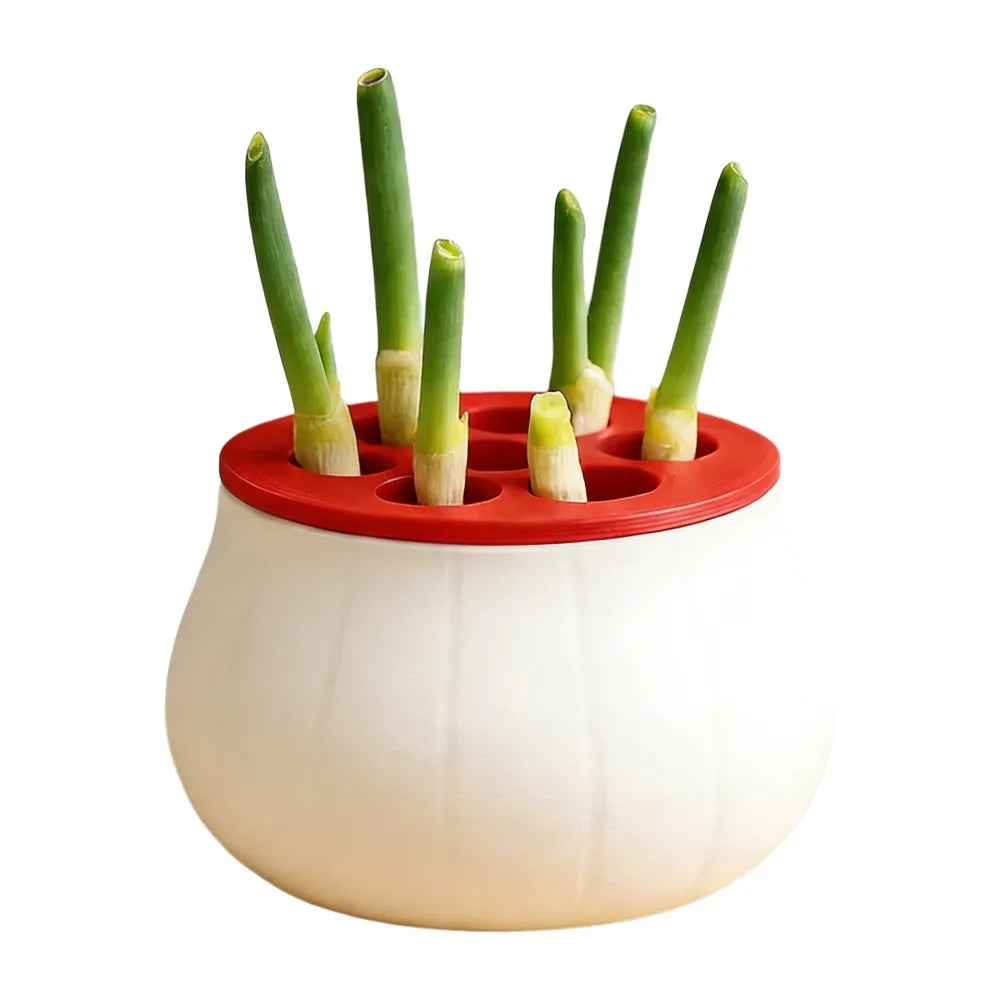 Space-Saving Design Green Onion Planter Easy Assembly Vertical Hydroponic Farming Container Multi-color Decorative
